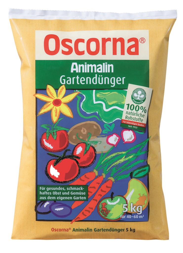 3,99 €/kg Oscorna Animalin Gartendünger, Naturdünger 5 Kg Beutel, organischer NPK-Dünger
