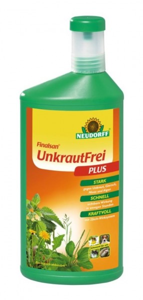 Neudorff Finalsan UnkrautFrei Plus schnelle Wirkung biologisch abbaubar 1 L Flasche