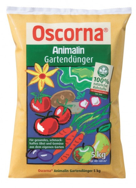 3,19 €/kg Oscorna Animalin Gartendünger, Naturdünger 5 Kg Beutel, organischer NPK-Dünger